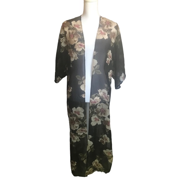 Daytrip Tops - Daytrip Sheer Kimono Duster